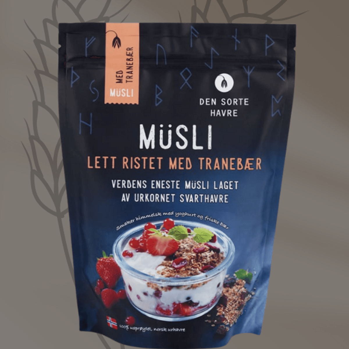 Tranebær musli